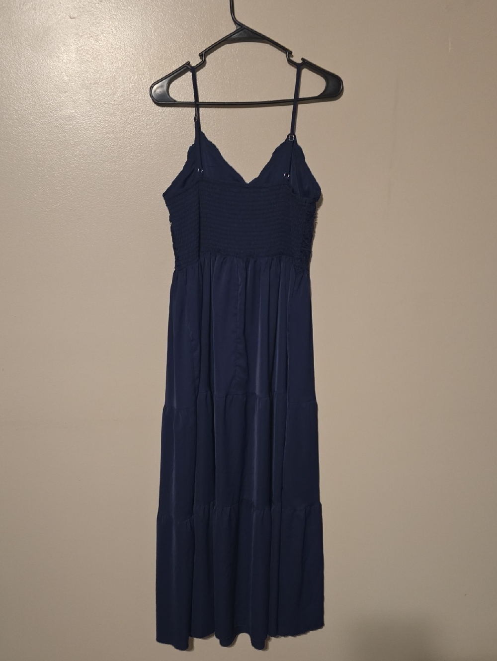 Womens Spaghetti Strap Maxi Dress Blue Womens Size Large - Picture 4 of 4